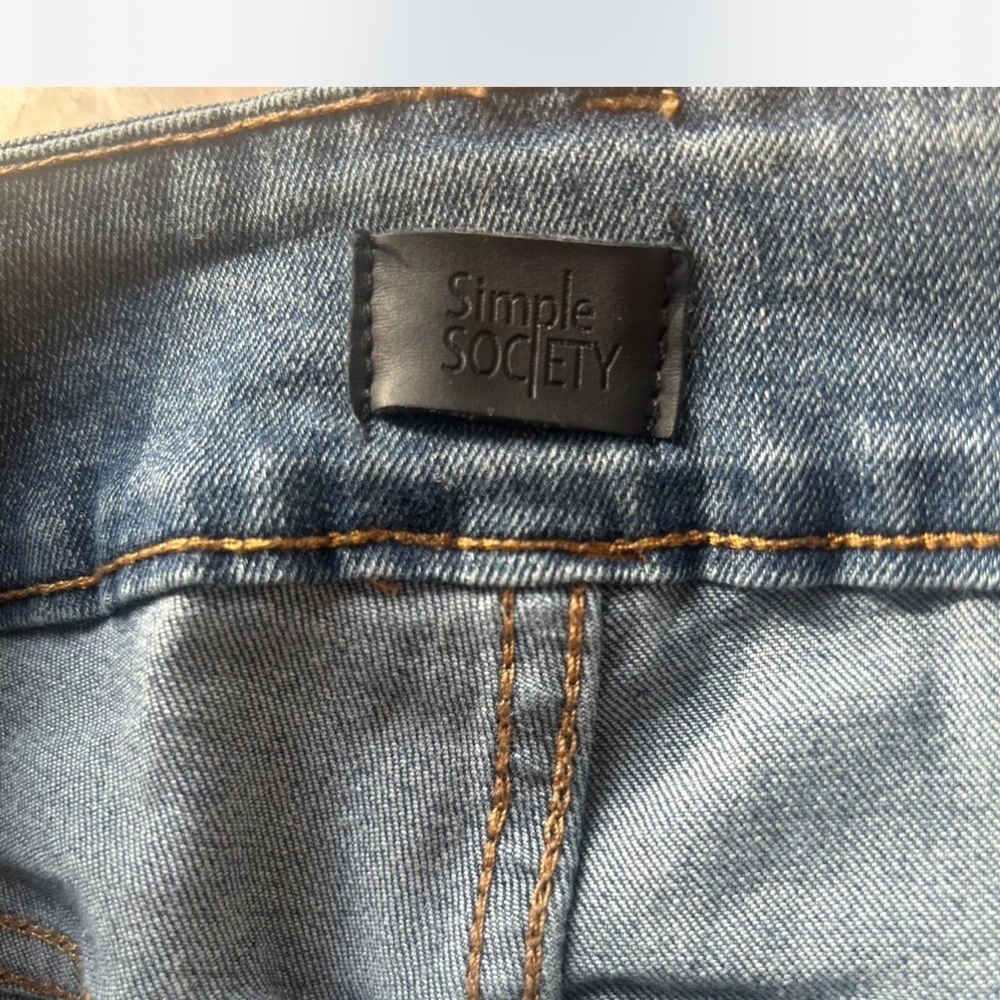 Simple Society Low-rise Denim Flare Jeans Woman’s Size 9/29 - Picture 5 of 8